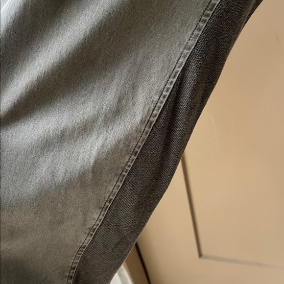 Standard James Perse Contrast Sweatpants in Army Green Pigment Sz 3=L - Picture 8 of 10